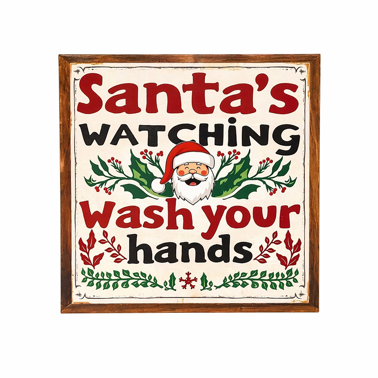 Christmas Wooden Sign 1