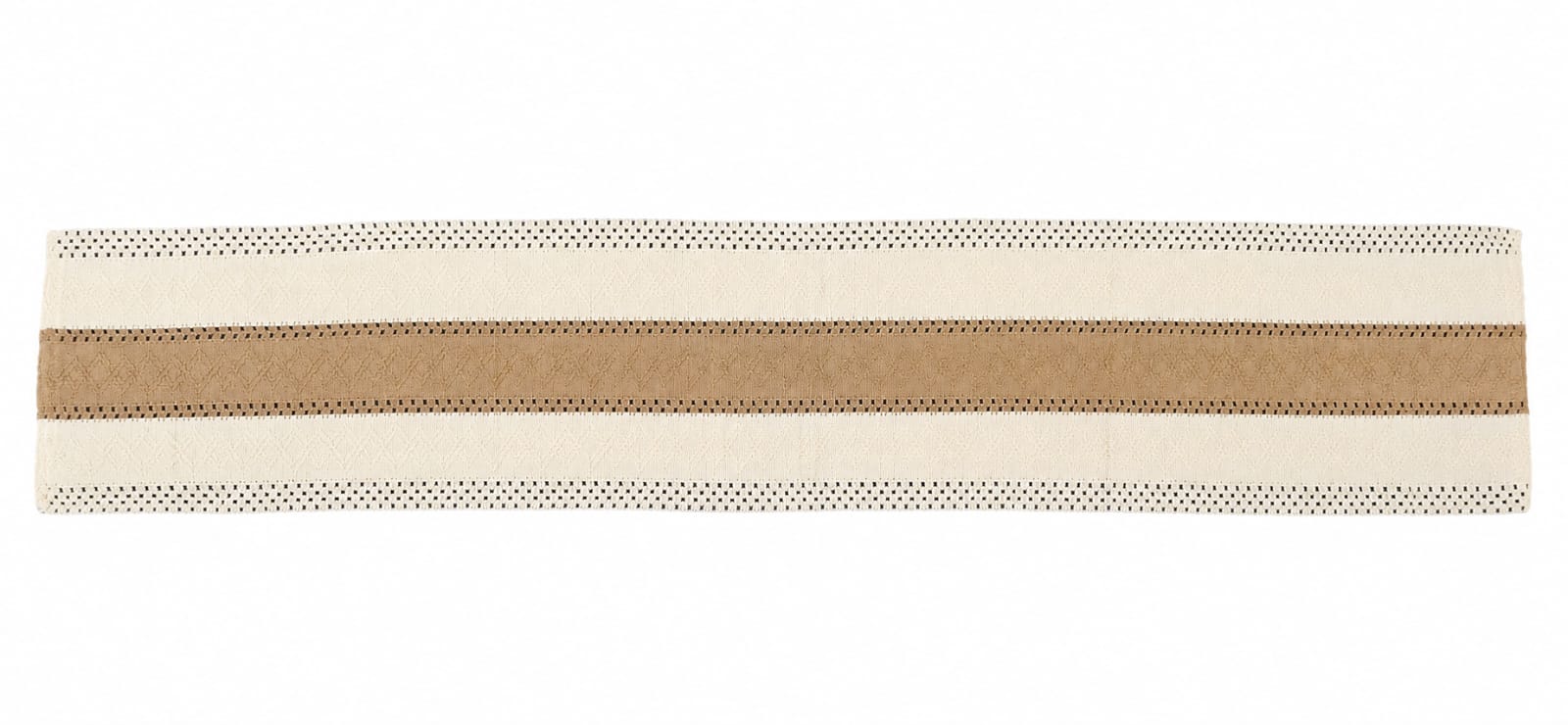 Elegant Beige Table Runner